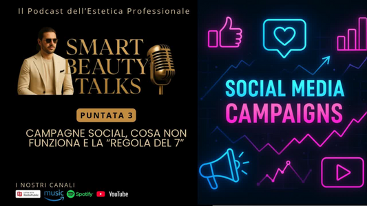 Ep. 3 - 🎙️ Campagne Social per Estetiste: La Regola del 7 e il Metodo Aesthetic Intelligence™