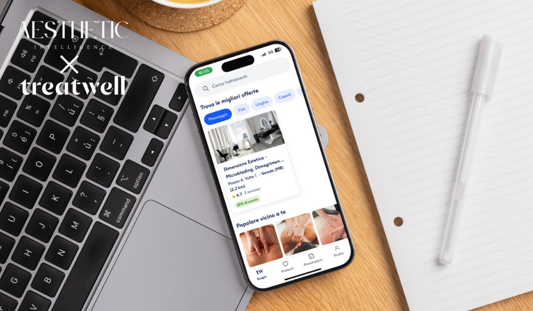 🤝 Aesthetic Intelligence è Official Partner di Treatwell Italia: nuove opportunità per i centri estetici