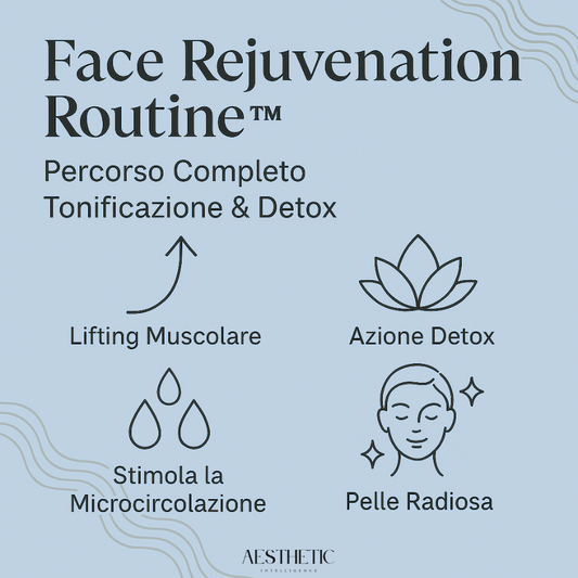 Face Rejuvenation Routine™ – Protocollo Professionale per Tonificazione & Detox Viso