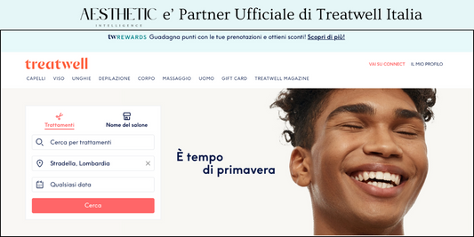 🤝 Aesthetic Intelligence è Official Partner di Treatwell Italia: nuove opportunità per i centri estetici