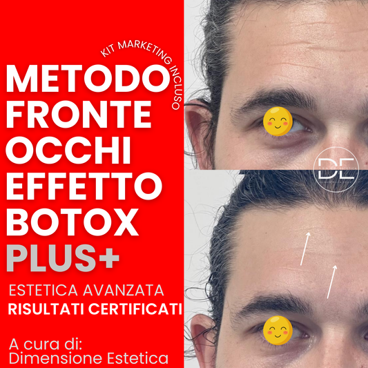 Trattamento Fronte e Contorno Occhi Effetto Botox – Protocollo Manuale