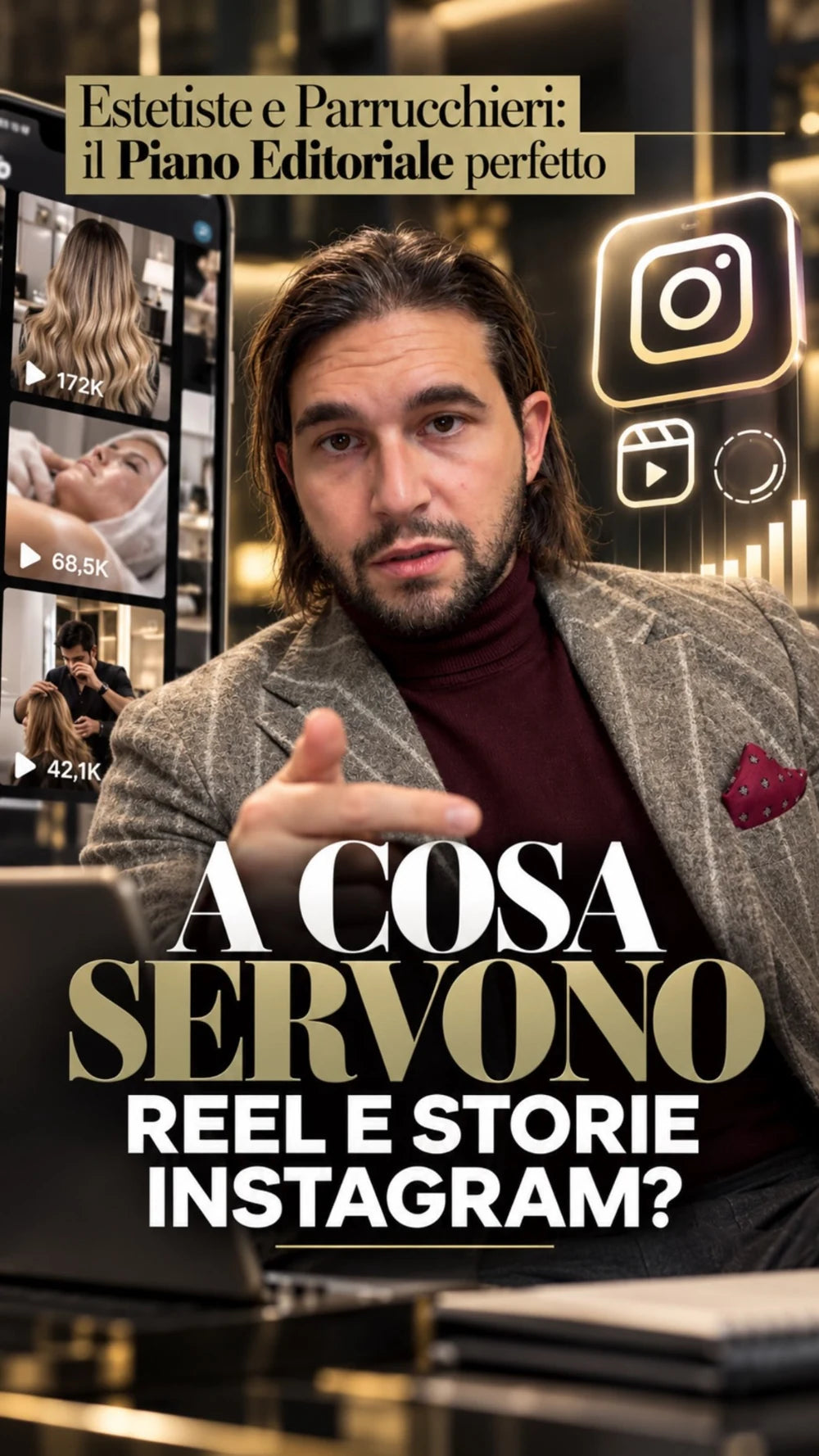 Cristiano Gamba presenta il piano editoriale per estetiste e parrucchieri